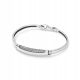  Silver bracelet rigid zircons silver 925