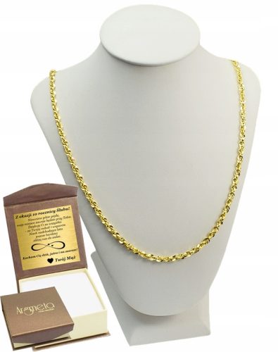  Gold Women's Chain IRYDIA 3.80 mm Thick Diamond pr 585