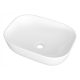 Rectangular countertop washbasin Granitan MERCA