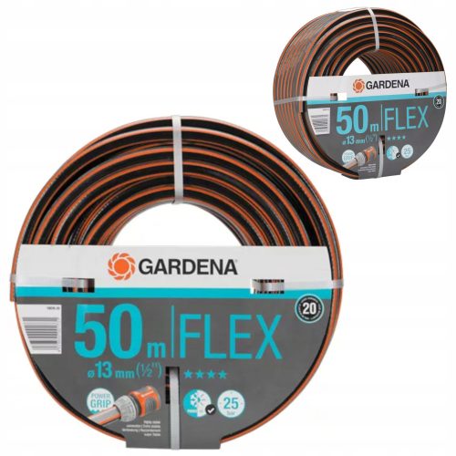  Gardena Comfort Flex 1/2" garden hose, 50 m 18039-20