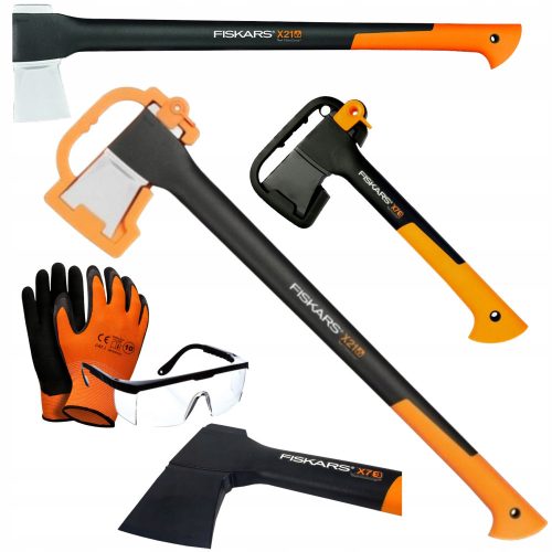  Fiskars Axt 71 cm 1.58 kg + Fiskars Axt 35 cm 650 kg