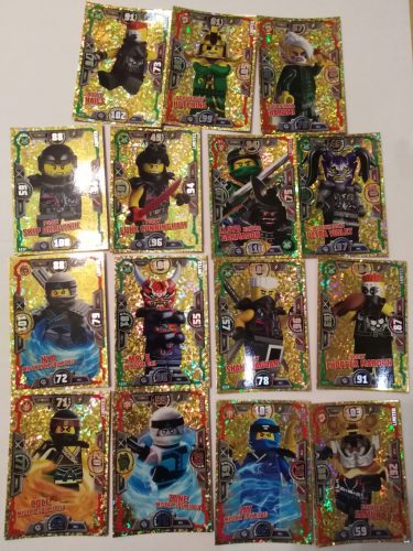  LEGO NINJAGO CARD Series 3 limited edition 15 different cards super set