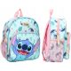  Kindergarten backpack with one compartment, Lilo and Stitch Vadobag, boys, girls, shades of blue, shades of pink, multicolored