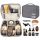  Large beard care set, cosmetics, scissors, beautician, combs