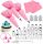  PASTRY SLEEVE x3 CAKE DECORATION SET Dekorator Accessories 37 pcs.