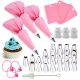  PASTRY SLEEVE x3 CAKE DECORATION SET Dekorator Accessories 37 pcs.