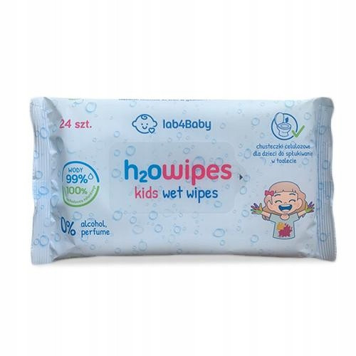  Lab4Baby H2Owipes wet wipes 1 x 24 pieces