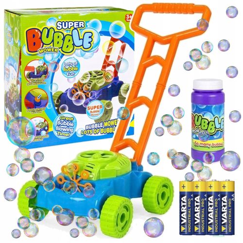 Super Bubble Soap Bank Mower + Batteries