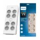 Philips Surge Protection Extension Cable, 2 m, 8 Sockets, White