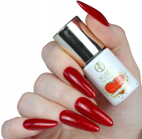  Red Hybrid Nail Polish My Romeo no. 449 Boska Nails 6 ml Crazy In Love