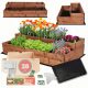  Mini greenhouse 63 cm x 117 cm made of wood
