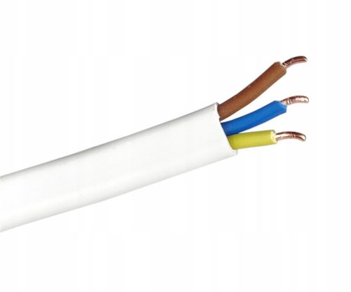 Flat electrical cable, installation YDYp, POLISH manufacturer, 3 x 2.5