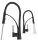 Granitan NEXO floor-standing kitchen faucet, black