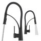 Granitan NEXO floor-standing kitchen faucet, black