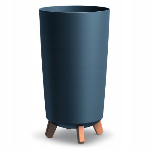  Flowerpot 45 x 24 cm, black plastic