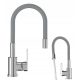 Granitan GRADO floor-standing kitchen faucet, grey