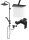 Granitan Erie surface-mounted shower set