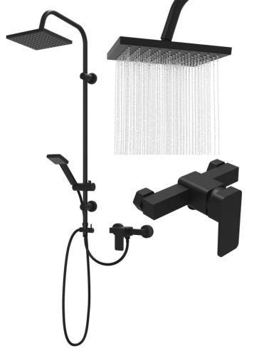 Granitan Erie surface-mounted shower set