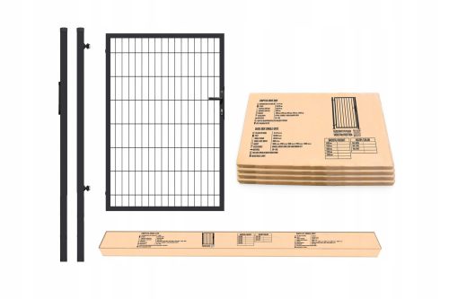 DUOS BOX METFENCE WICKET 1700X900, FARBE RAL 7016