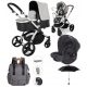  Star Ibaby neo 3in1 stroller, grey