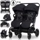  AVEC Twin Stroller Year after Year Adjustable Footrest 2 x Foil + Warmer