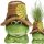  Happy frog with hat, flowerpot figure, garden frog, 31 cm, XXL