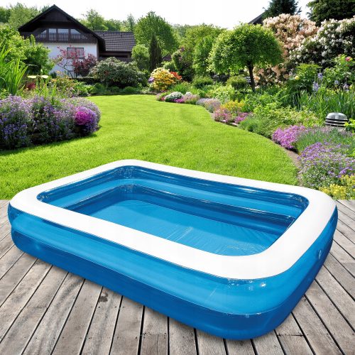 Carruzzo rectangular inflatable pool 262 x 175 cm