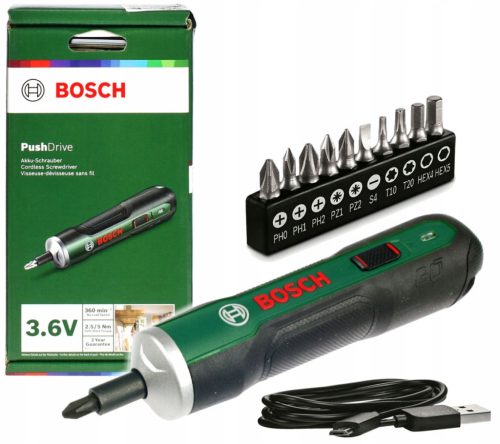  Bosch screwdriver, battery-operated 3.6 V 06039C6002