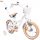  Sun Baby Flower Bicycle 14" Beige, White