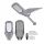  Eko-Light street lamp 200 W 1700 lm, solar powered