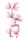  Wall stickers, mirrors, furniture, flowers, flowers, self-adhesive magnolia