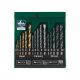 Parkside drill set for steel, wood, stone