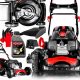  Venom petrol lawn mower with 202 cm³ capacity, basket 62 l, cutting width 56 cm