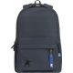 Black Oxford School Backpack - 3 Compartments, Waterproof & Ergonomic