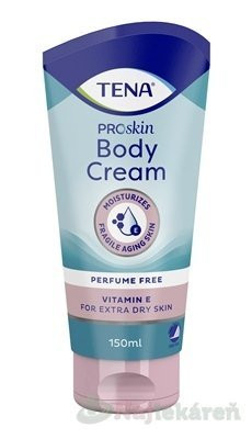 TENA ProSkin Deep Hydrating Body Cream with Vitamin E and Oils