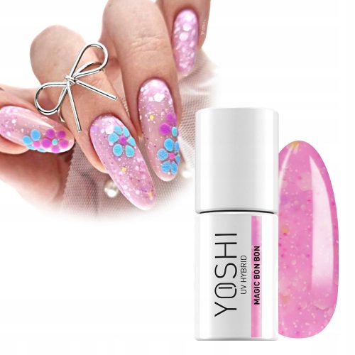  YOSHI Hybrid nail polish Magic Bon Bon 6ml 725