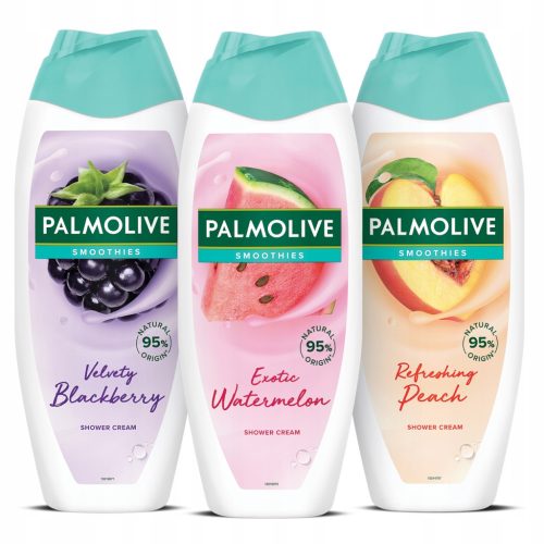  Palmolive Smoothies Velvet Blackberry with moisturizing milk, creamy shower gel 500 ml