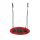 Timeless Tools hanging swing in circle shape 90 cm – red, without tent