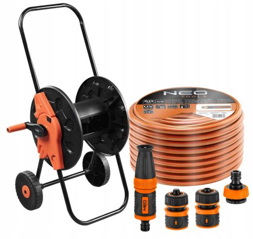  NEO CARRY, DRUM + GARDEN HOSE 50 m 1/2 SPINNER