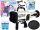 Soap Bubble Machine Soap Bubbles Electric Gun Black