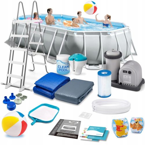 Intex rectangular frame pool 300 x 503 cm