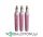  CO2 water siphon bottle 425 g, pink