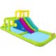 MEGA CASTLE, INFLATABLE PLAYGROUND, 2 SLIDES, SWIMMING POOL