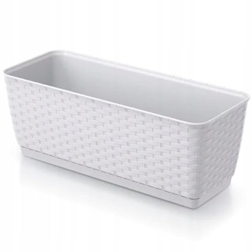  Prosperplast flowerpot 49.2 cm x 17.2 x 17.4 cm plastic white