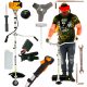  Riwall petrol brush cutter 185 cm 6.8 kg 5000 W 2 HP + Riwall instruction manual