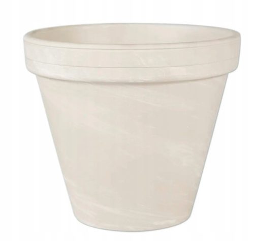  Spang flowerpot 18 cm x 21 x 18 cm diameter 19 cm ceramic cream