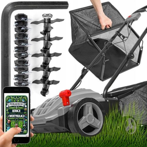  Lehmann aerator, scarifier 32 cm 1500 W