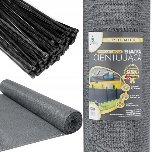 UV-MASKING SHADING FABRIC 95% 1.5 x 50 m FOR FENCE