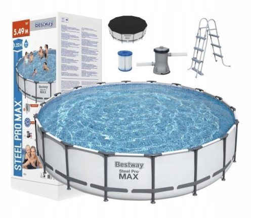 Round frame pool 549 x 549 cm