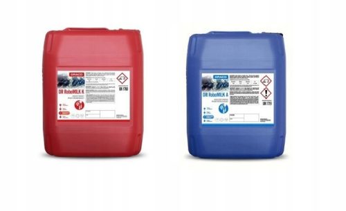 DRACO Acid and Base 25kg! / Liquid for washing milking machines